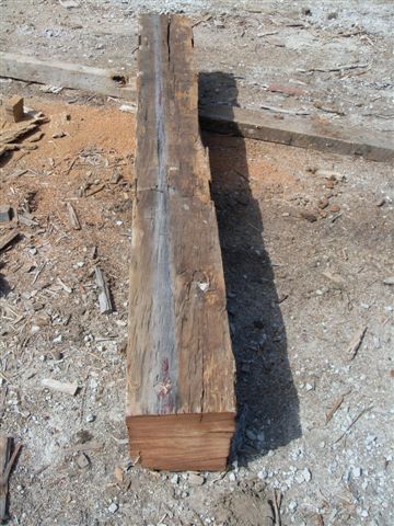 10 x 10 Weathered Cherry Timber